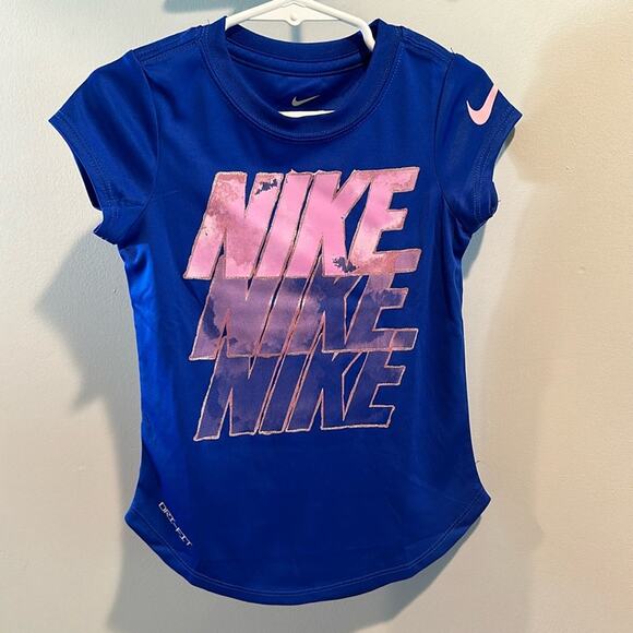 Nike Dri Fit Size 4 T-Shirt NWOT - Picture 1 of 6